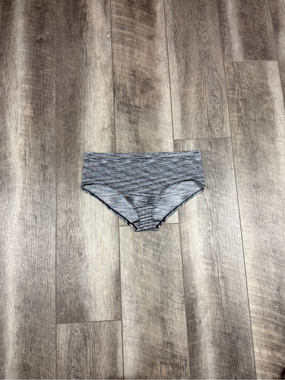 VS Black Striated Hiphugger Underwear